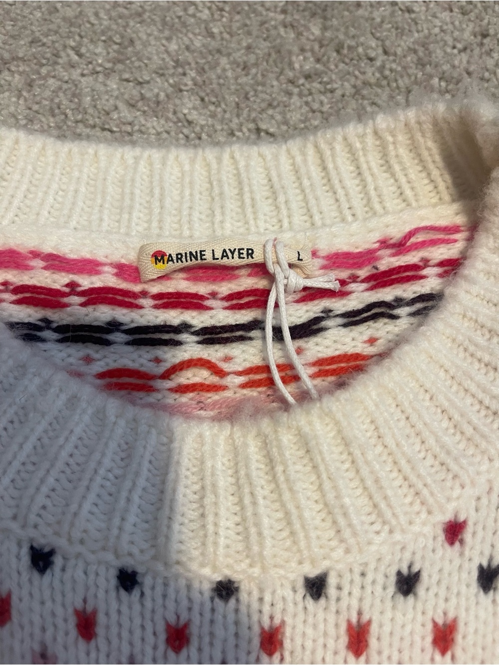NWT Marine Layer Alma Puff Sleeve Sweater - Picture 4 of 11